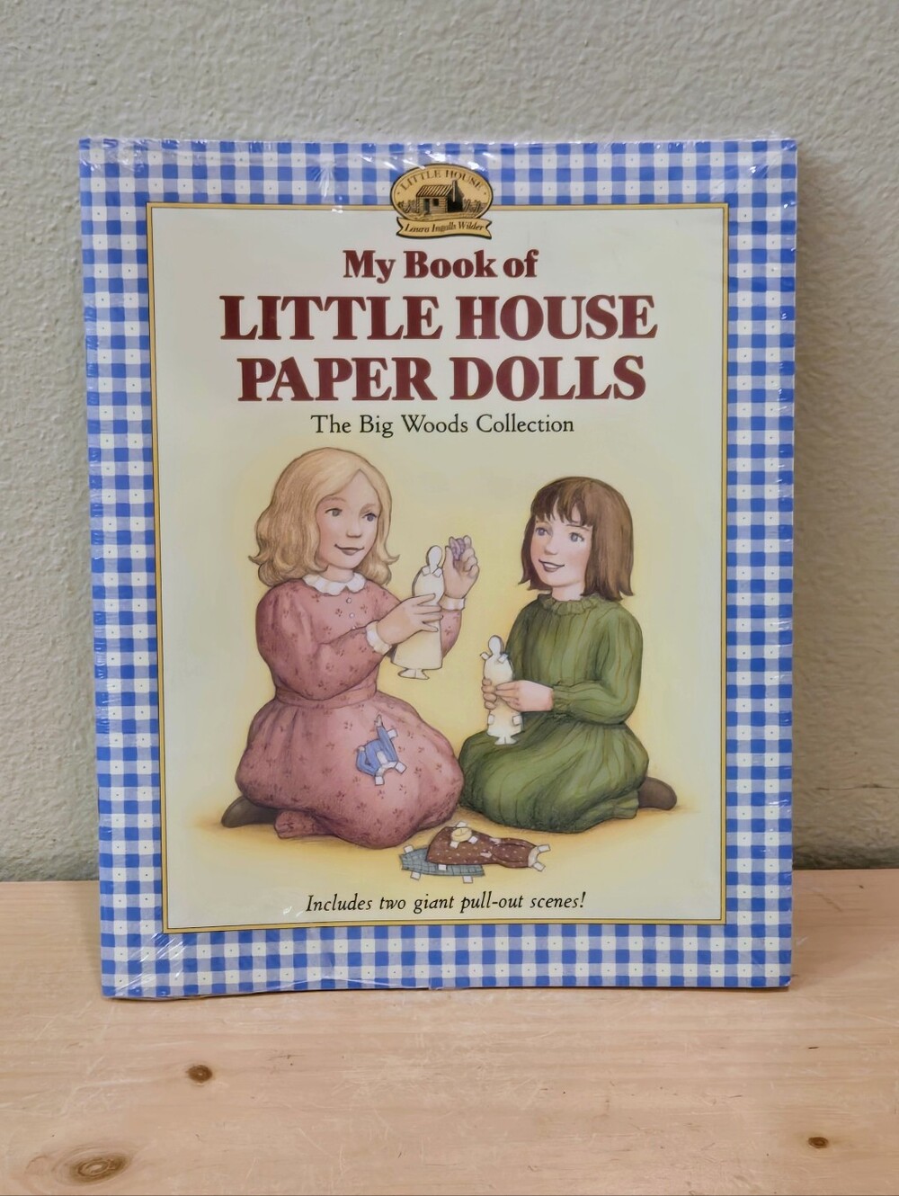 NEW Vintage My Book of Little House Paper Dolls Book-Little House On Prairie